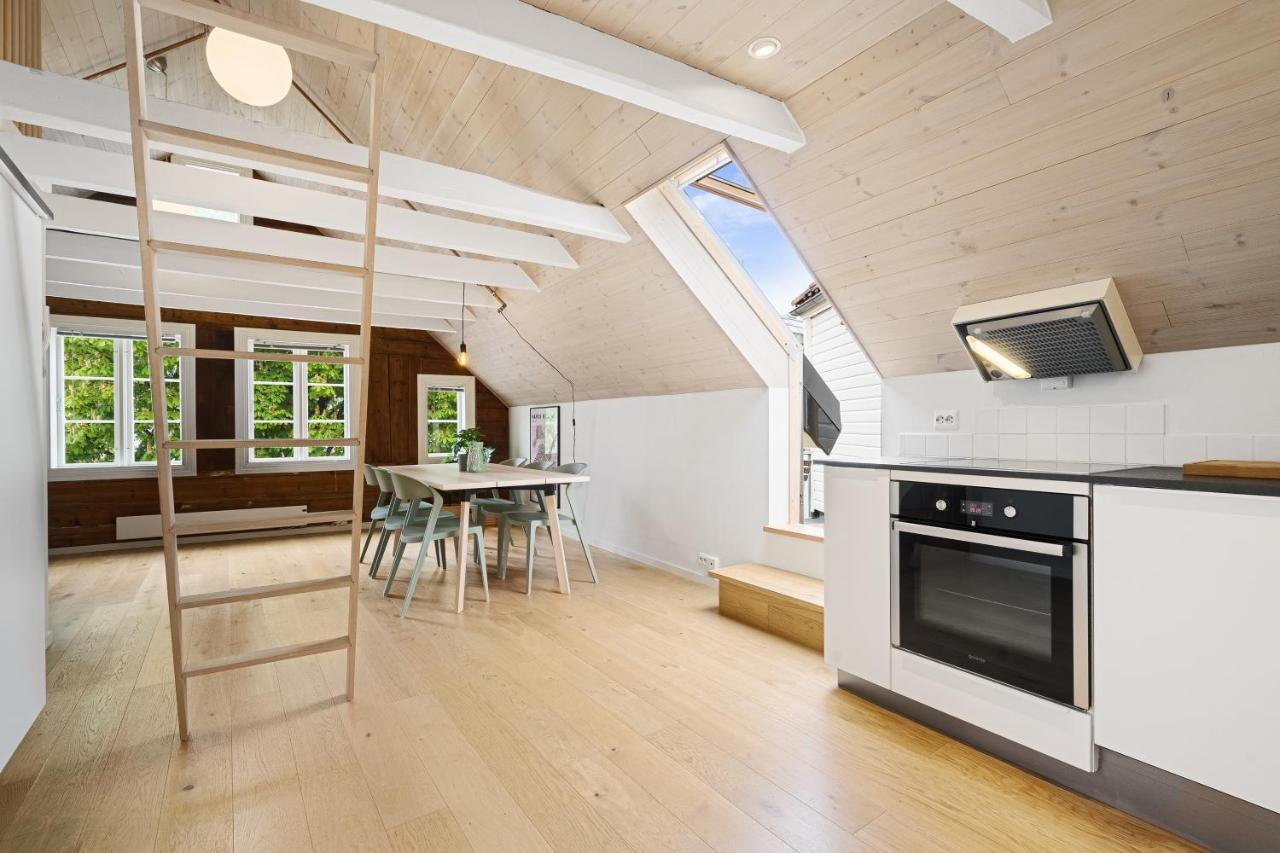 Charming Rooftop Apartment In Heart Of Stavanger Exteriör bild