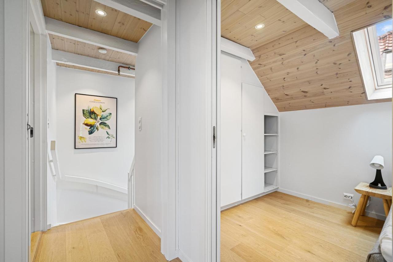 Charming Rooftop Apartment In Heart Of Stavanger Exteriör bild