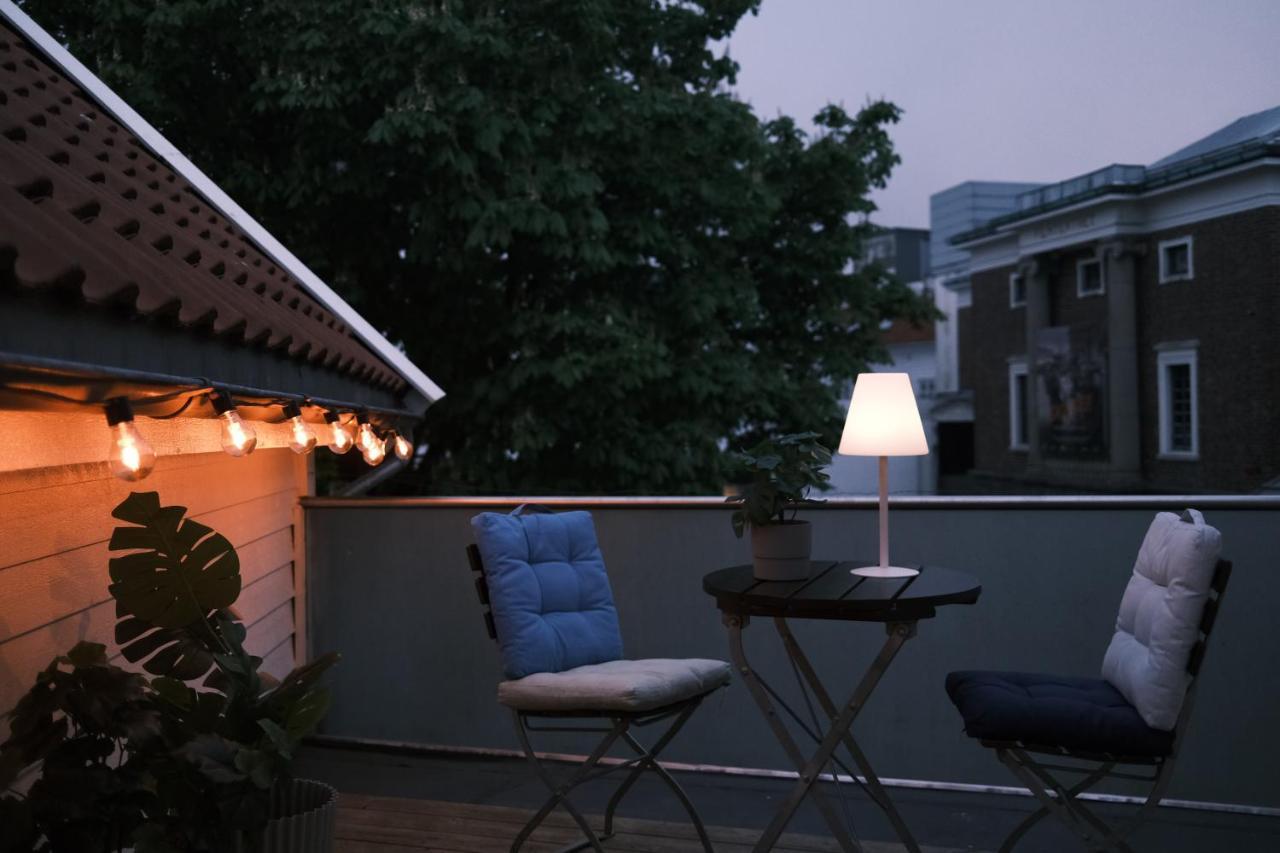 Charming Rooftop Apartment In Heart Of Stavanger Exteriör bild