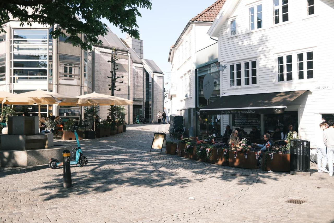 Charming Rooftop Apartment In Heart Of Stavanger Exteriör bild