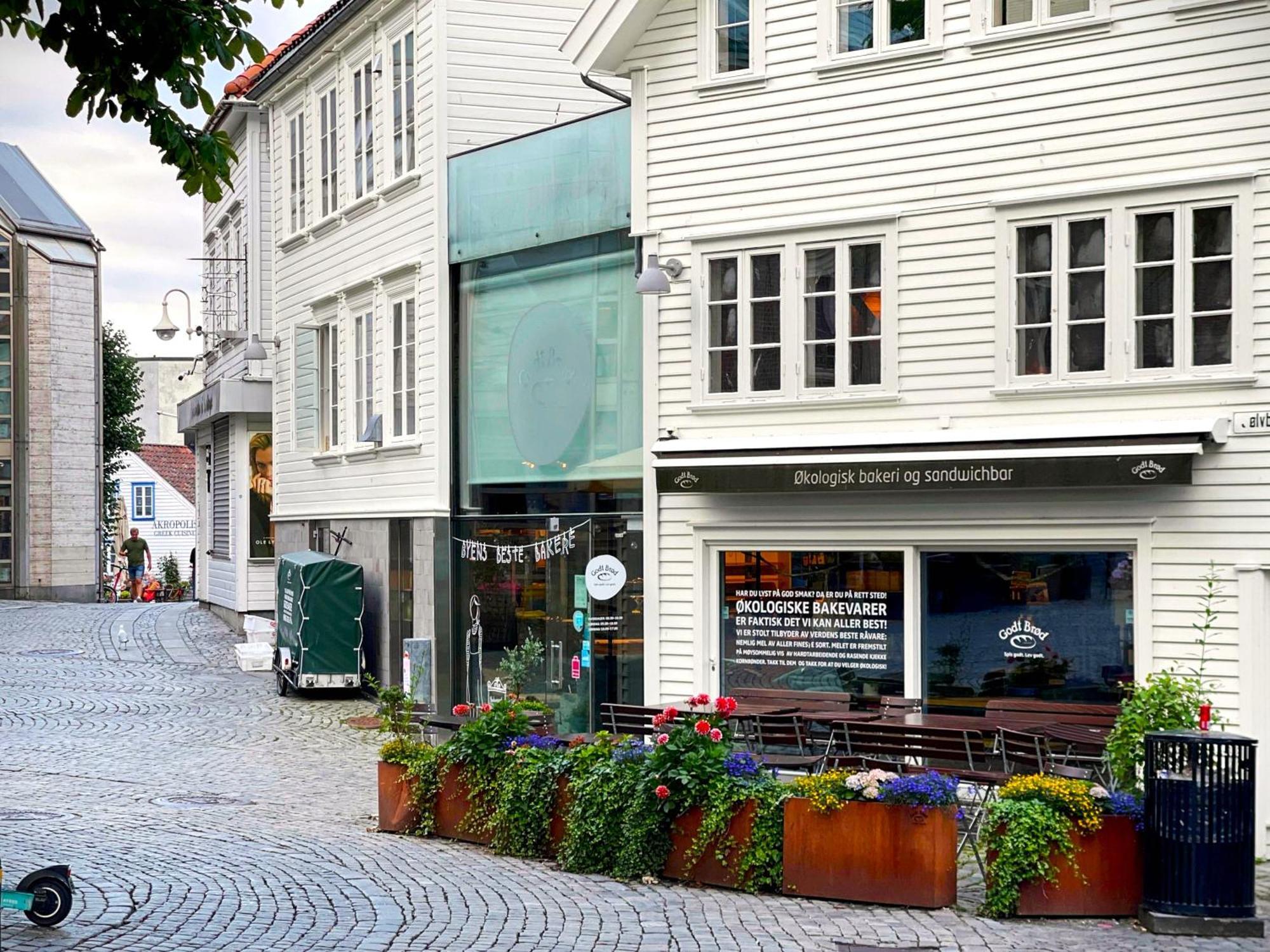 Charming Rooftop Apartment In Heart Of Stavanger Exteriör bild